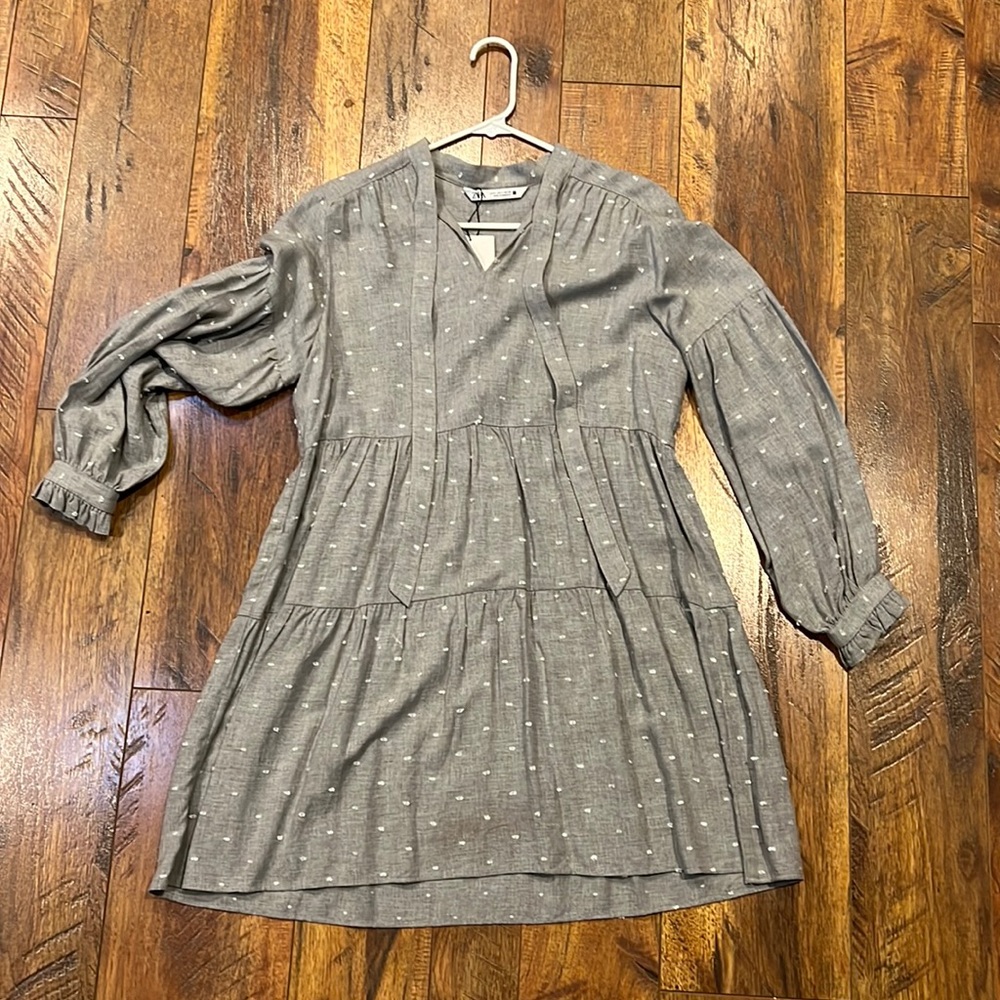 Zara long sleeve dress - small
